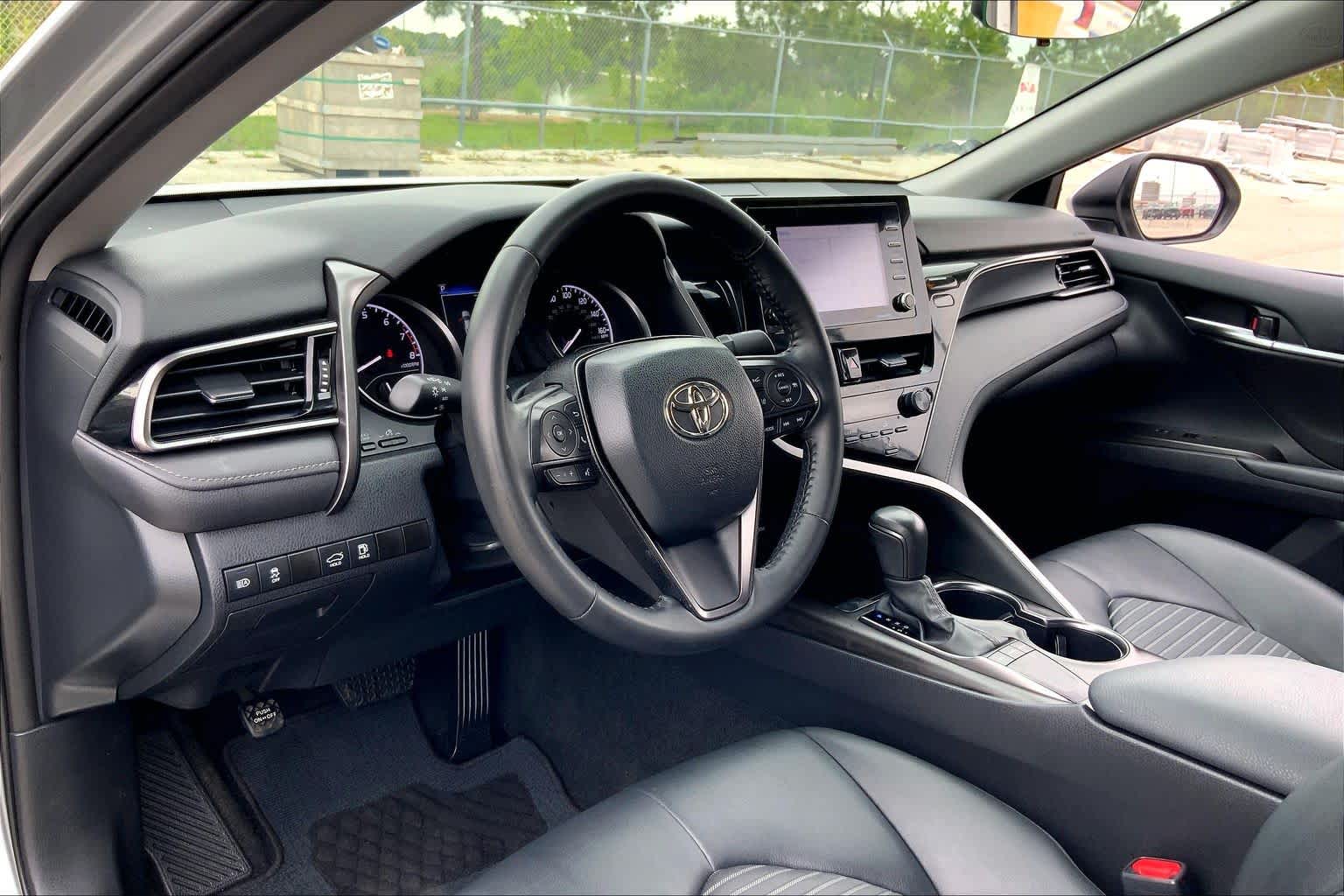 2024 Toyota Camry SE Celestial Silver Metallic at AutoNation Toyota Gulf Fwy