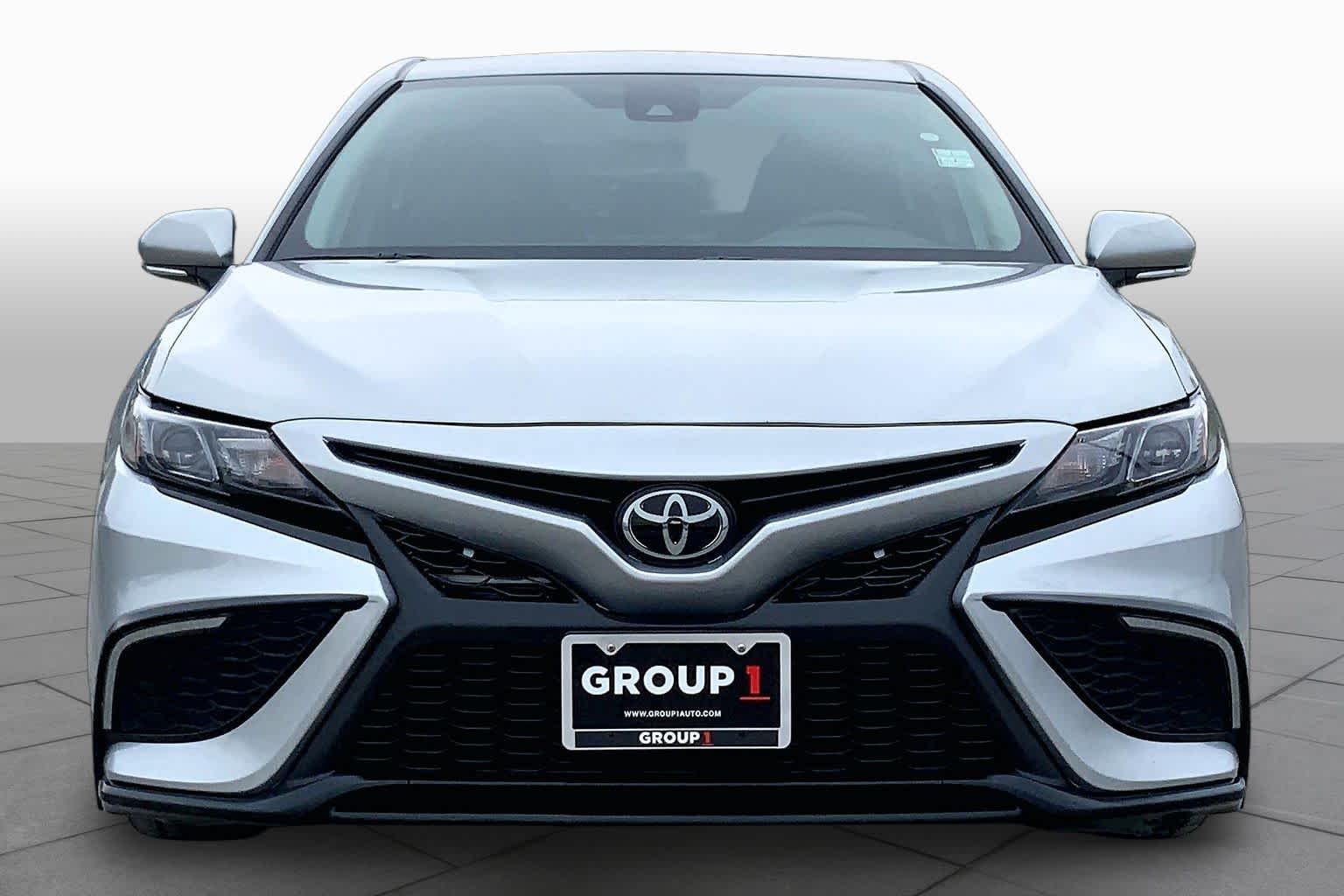 2024 Toyota Camry SE Celestial Silver Metallic at AutoNation Toyota Gulf Fwy
