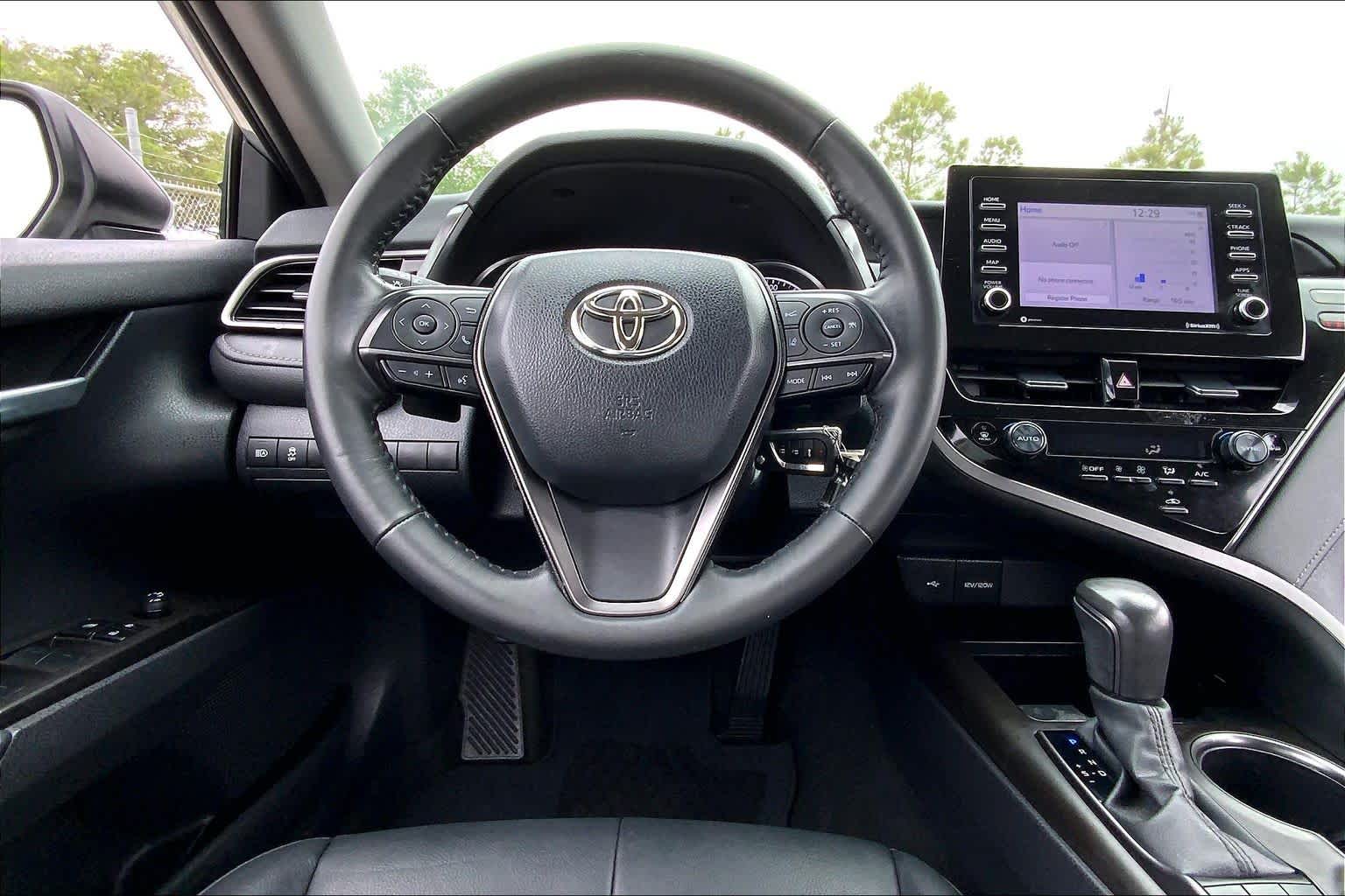 2024 Toyota Camry SE Celestial Silver Metallic at AutoNation Toyota Gulf Fwy