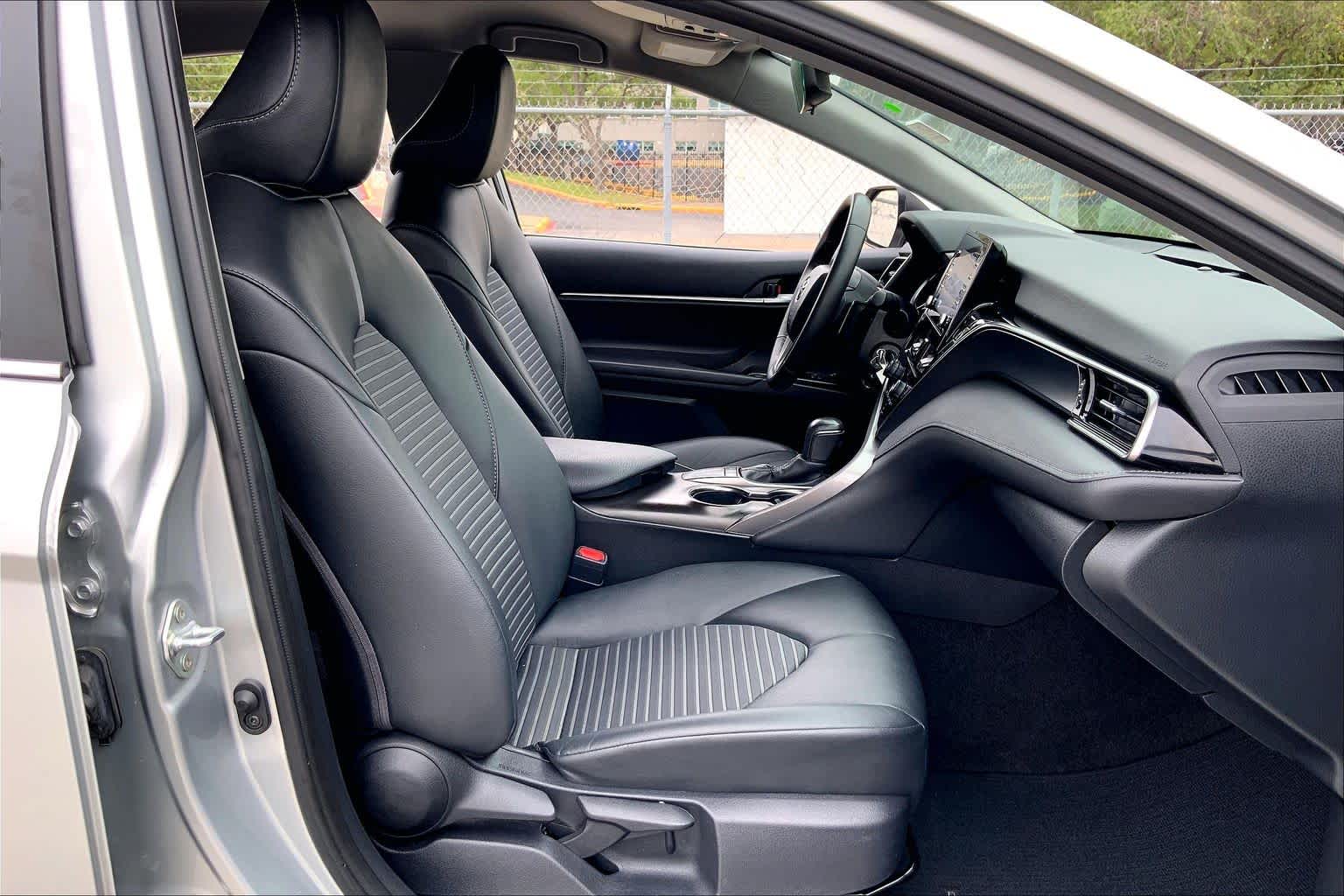 2024 Toyota Camry SE Celestial Silver Metallic at AutoNation Toyota Gulf Fwy