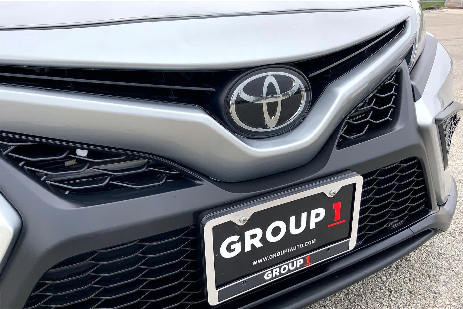 2024 Toyota Camry SE Celestial Silver Metallic at AutoNation Toyota Gulf Fwy