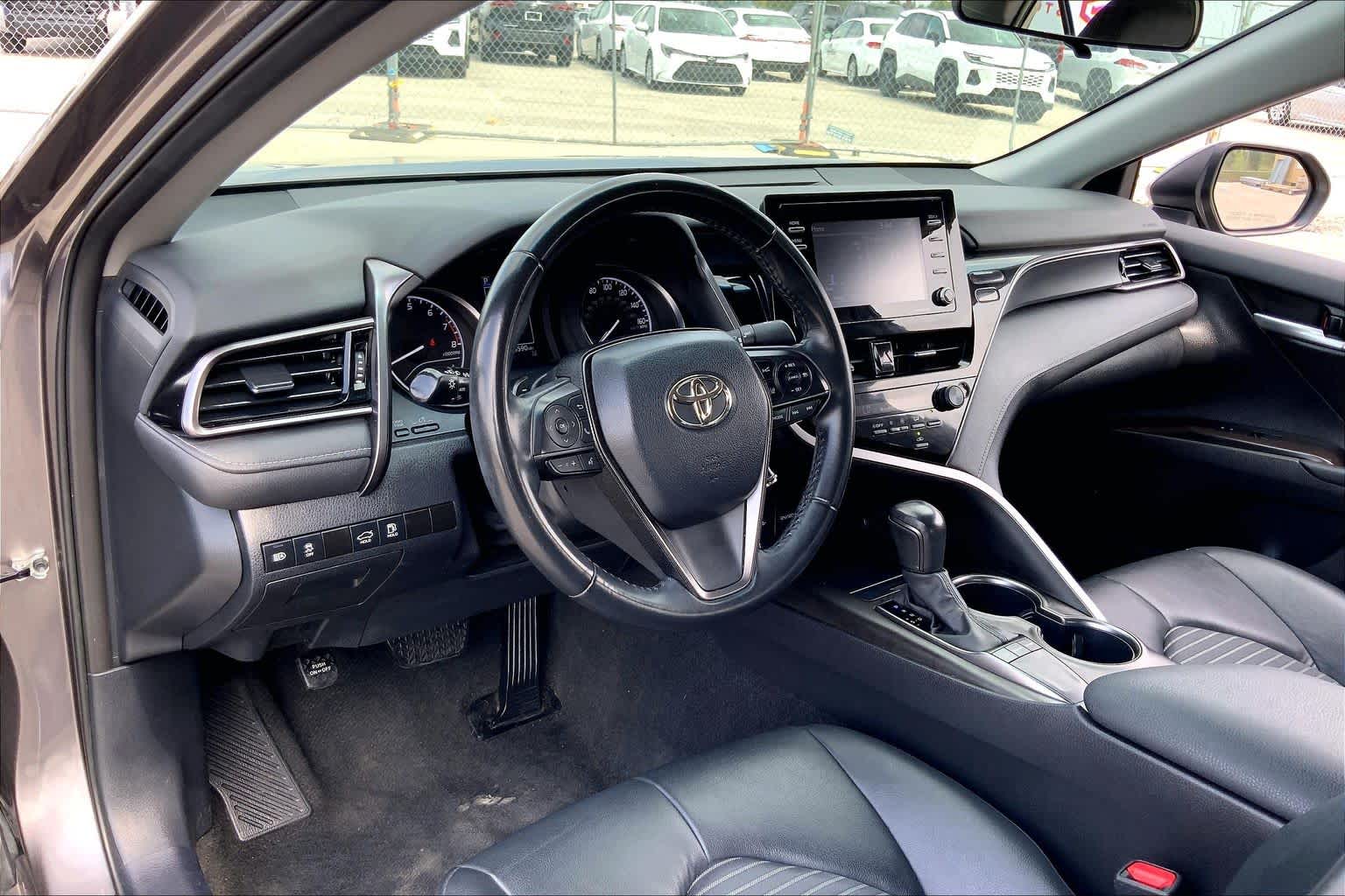 2024 Toyota Camry SE Predawn Gray Mica at Group 1 Toyota Southwest