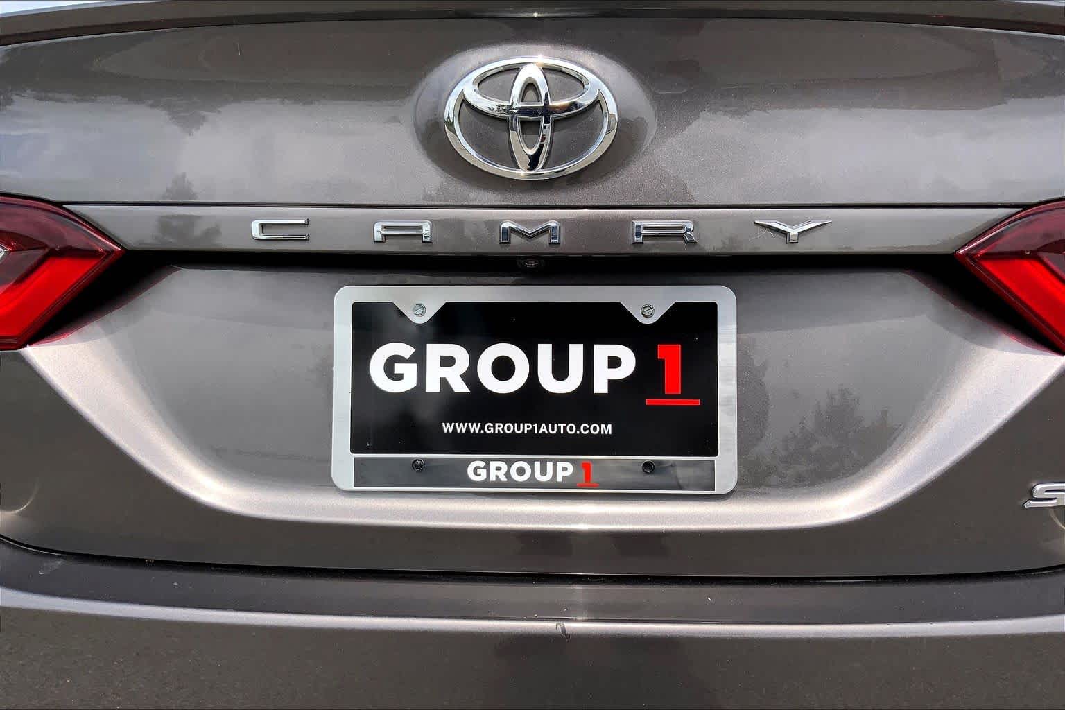 2024 Toyota Camry SE Predawn Gray Mica at Group 1 Toyota Southwest