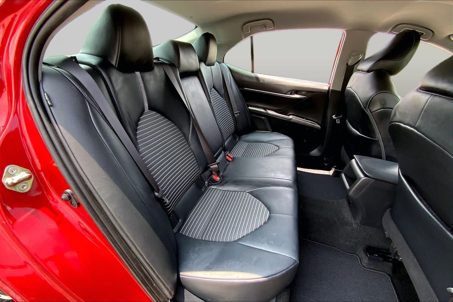 2020 Toyota Camry SE Supersonic Red at Group 1 Toyota Southwest