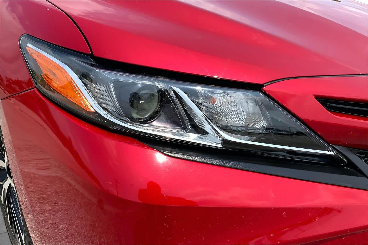 2020 Toyota Camry SE Supersonic Red at Group 1 Toyota Southwest