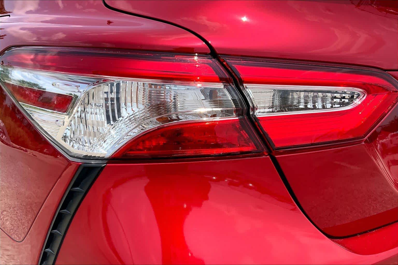 2020 Toyota Camry SE Supersonic Red at Group 1 Toyota Southwest