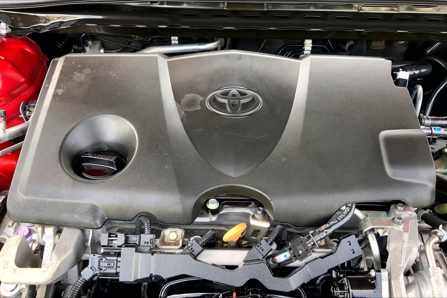 2020 Toyota Camry SE Supersonic Red at Group 1 Toyota Southwest