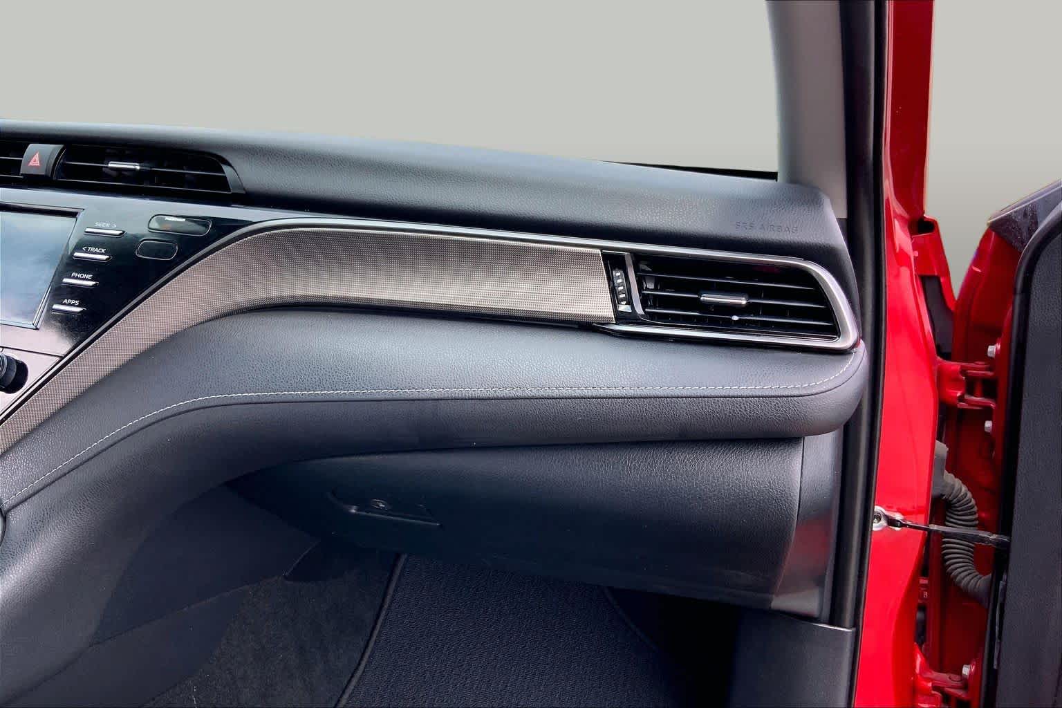 2020 Toyota Camry SE Supersonic Red at Group 1 Toyota Southwest