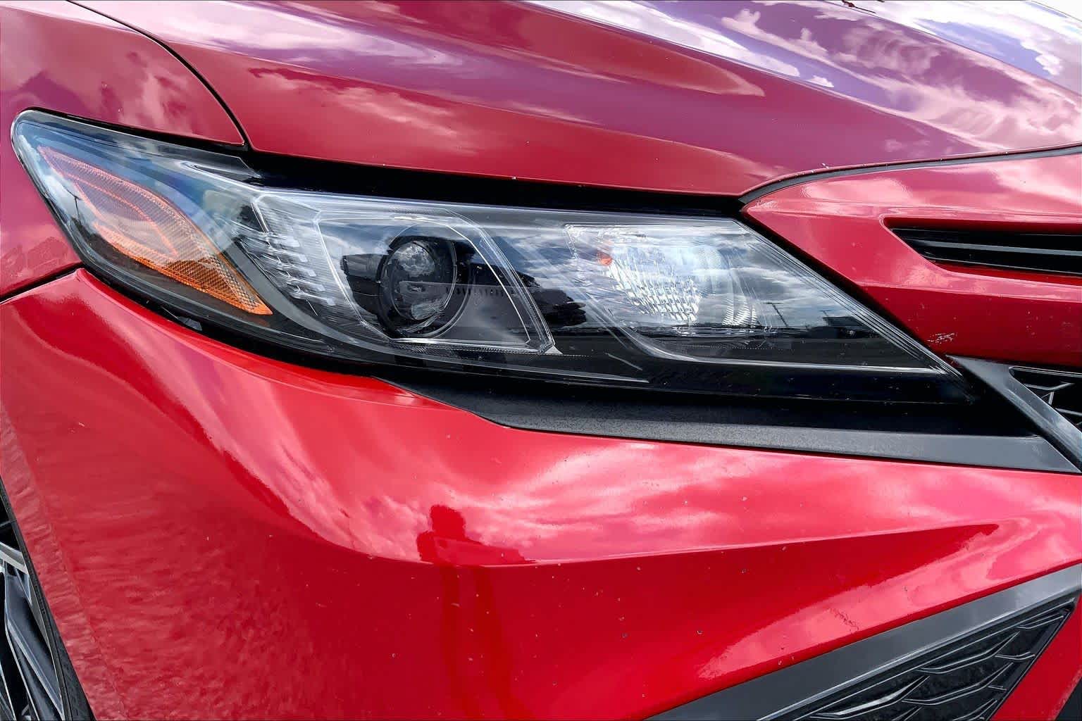 2022 Toyota Camry SE Supersonic Red at Group 1 Toyota Southwest