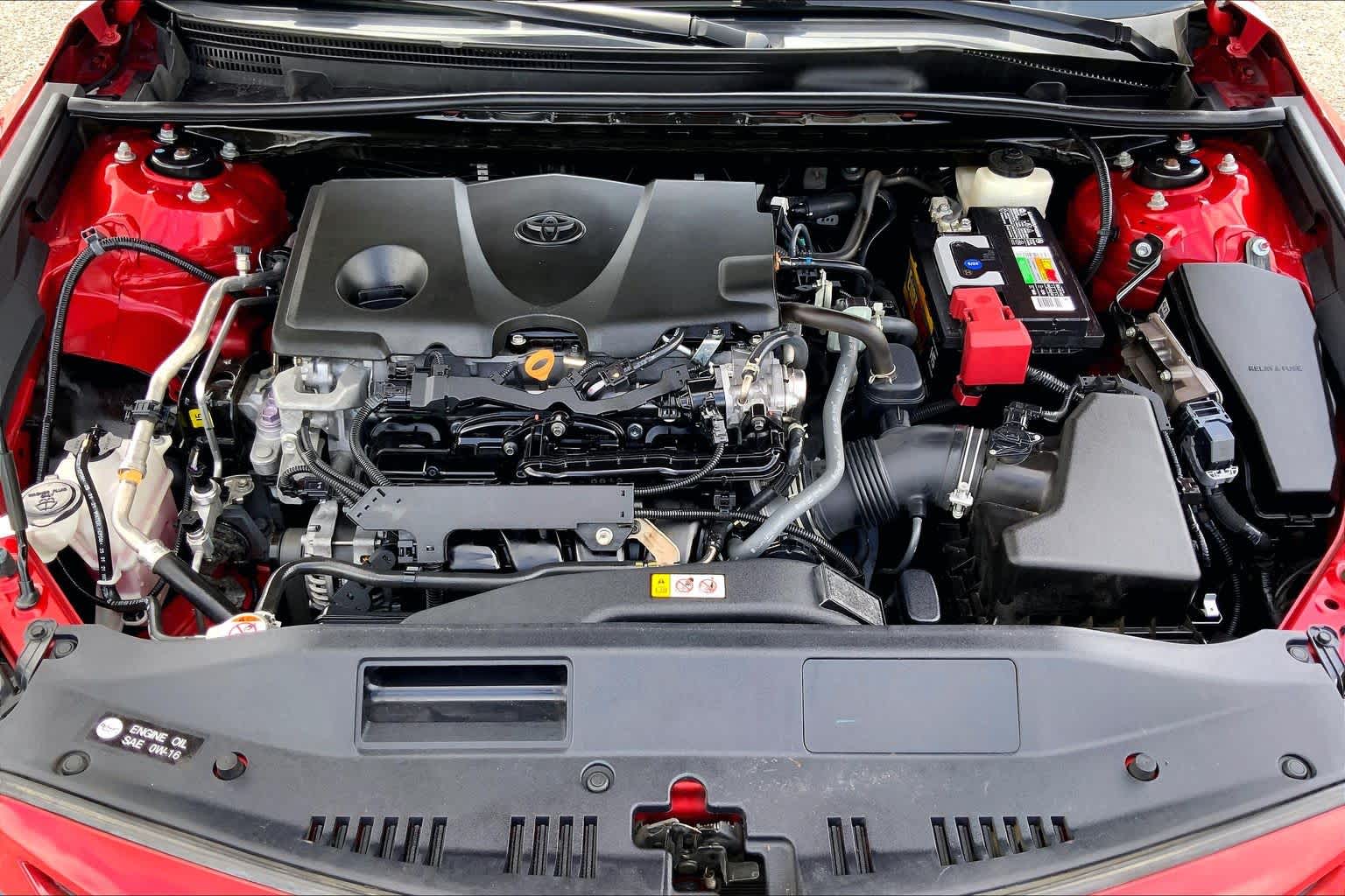 2022 Toyota Camry SE Supersonic Red at Group 1 Toyota Southwest