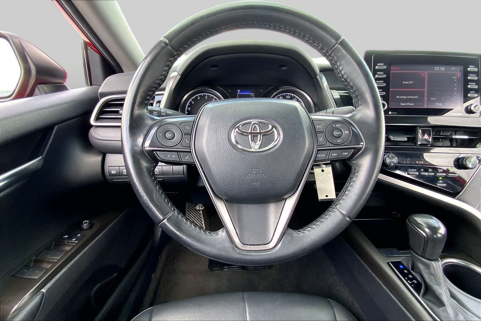 2022 Toyota Camry SE Supersonic Red at AutoNation USA Houston