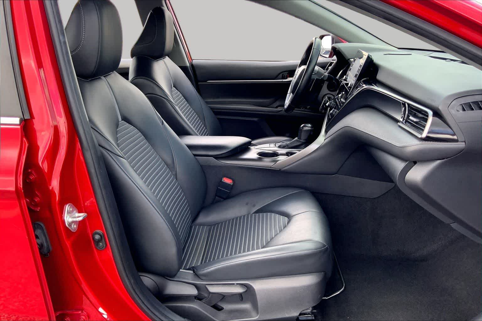 2022 Toyota Camry SE Supersonic Red at AutoNation USA Houston