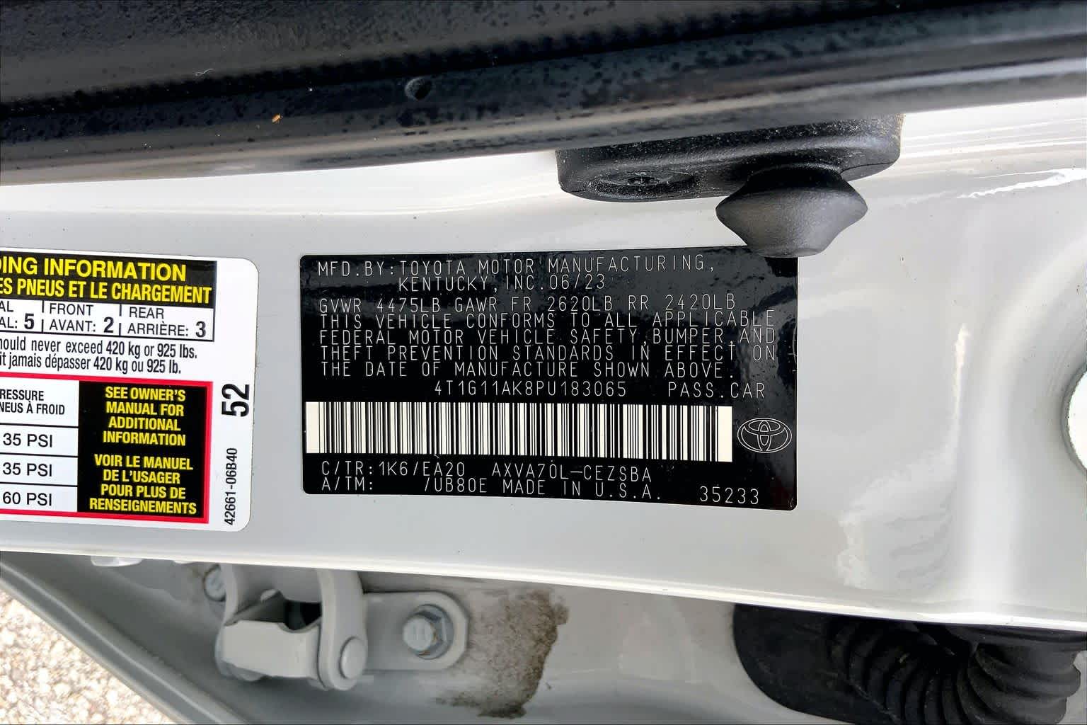 2023 Toyota Camry SE Ice Edge at Group 1 Toyota Southwest