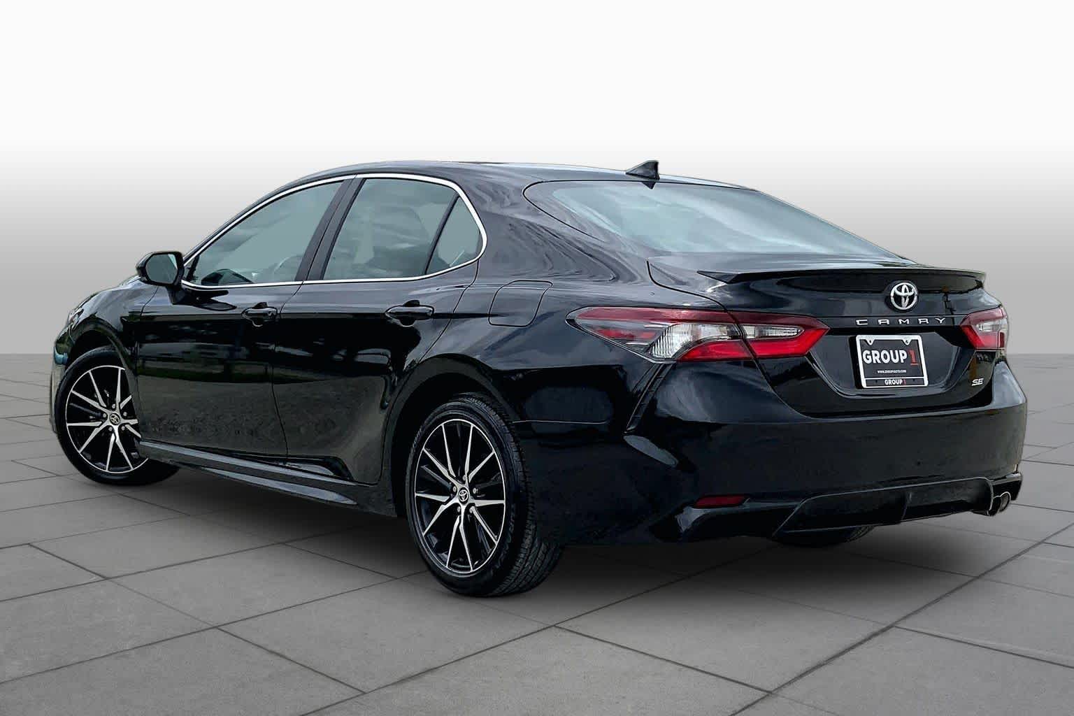 2024 Toyota Camry SE Midnight Black Metallic at Westside Kia