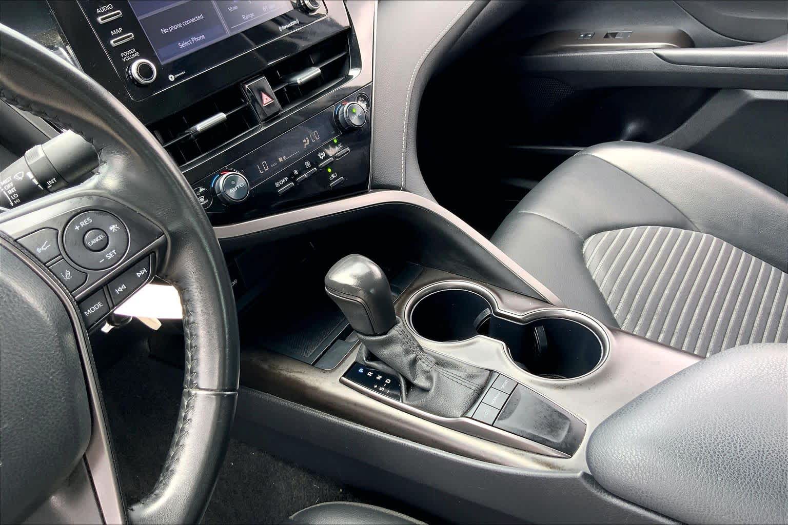 2024 Toyota Camry SE Midnight Black Metallic at Westside Kia