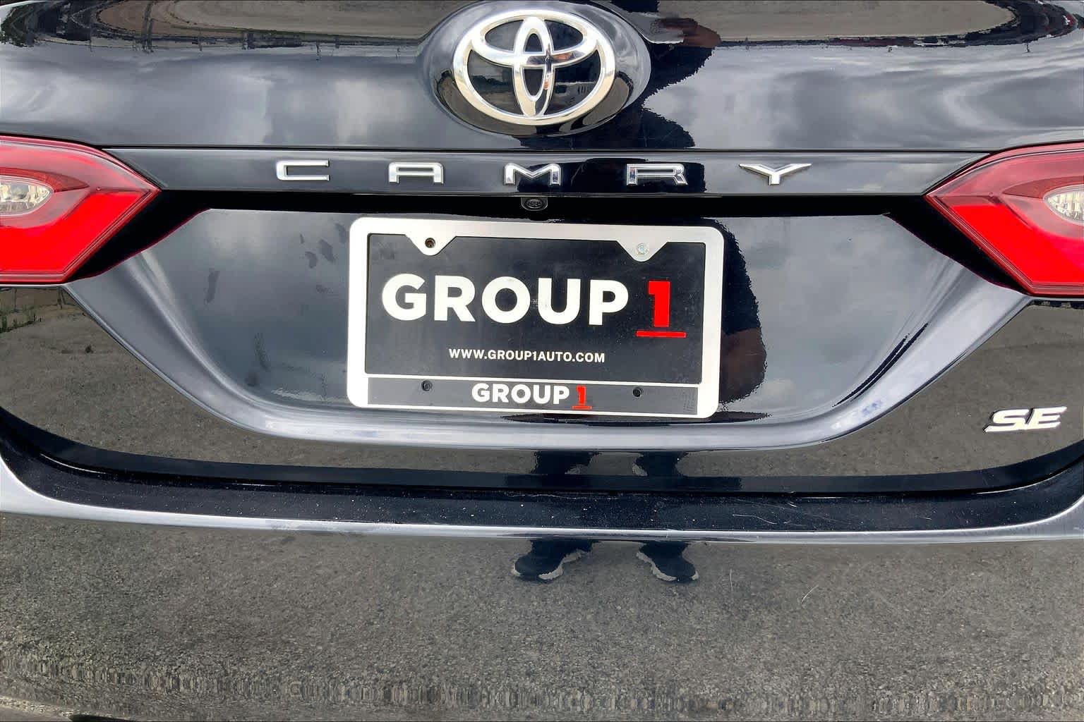 2024 Toyota Camry SE Midnight Black Metallic at Westside Kia