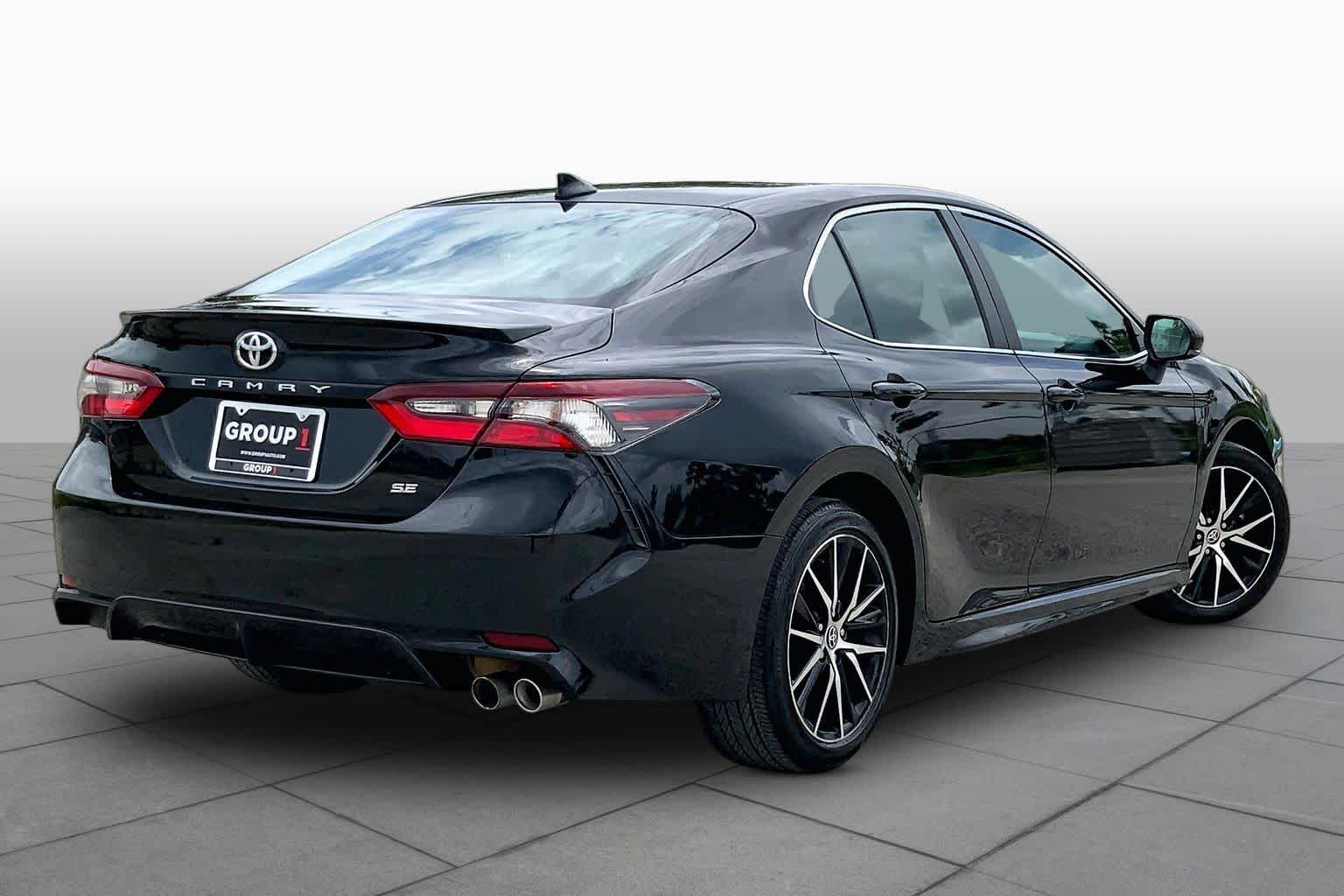 2024 Toyota Camry SE Midnight Black Metallic at Westside Kia