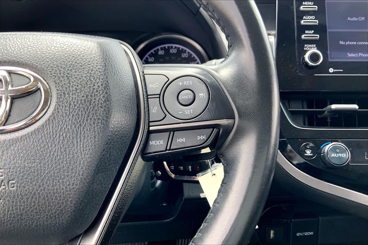 2024 Toyota Camry SE Midnight Black Metallic at Westside Kia