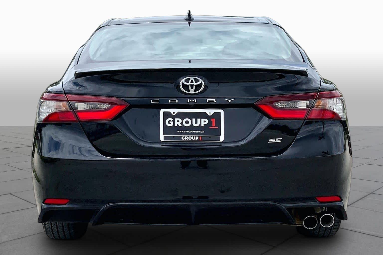 2024 Toyota Camry SE Midnight Black Metallic at Westside Kia