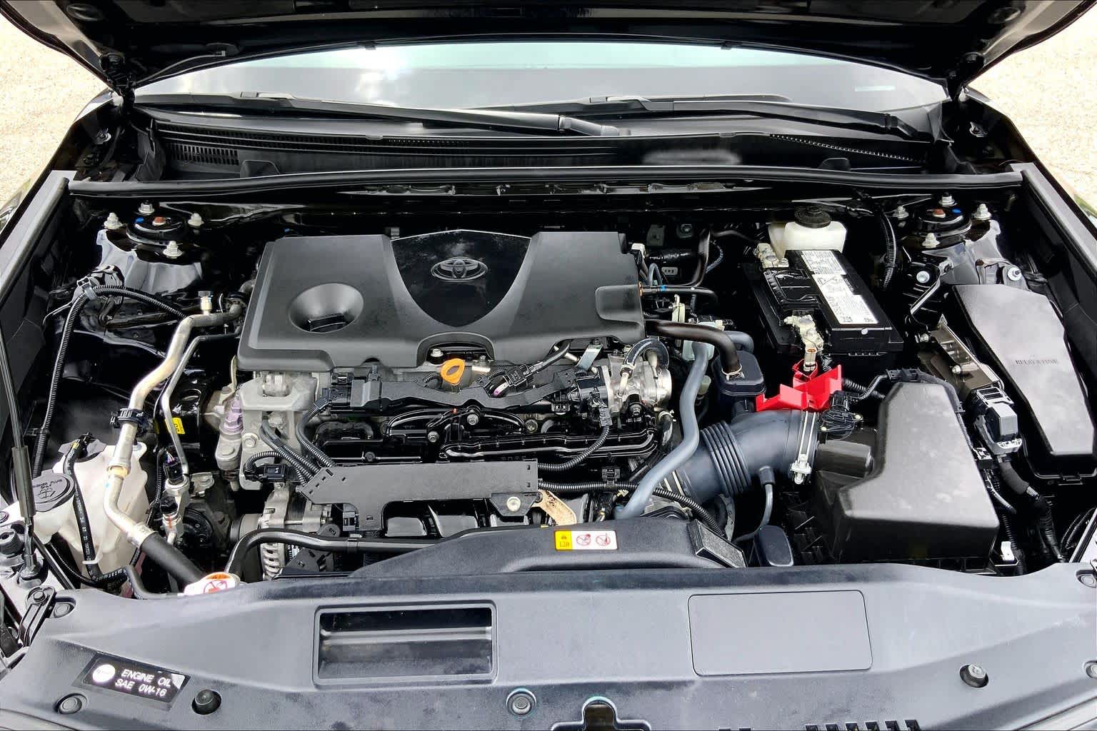 2024 Toyota Camry SE Midnight Black Metallic at Westside Kia