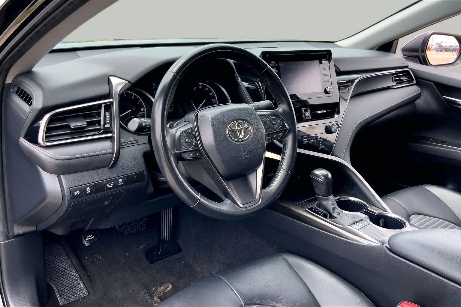 2024 Toyota Camry SE Midnight Black Metallic at Westside Kia