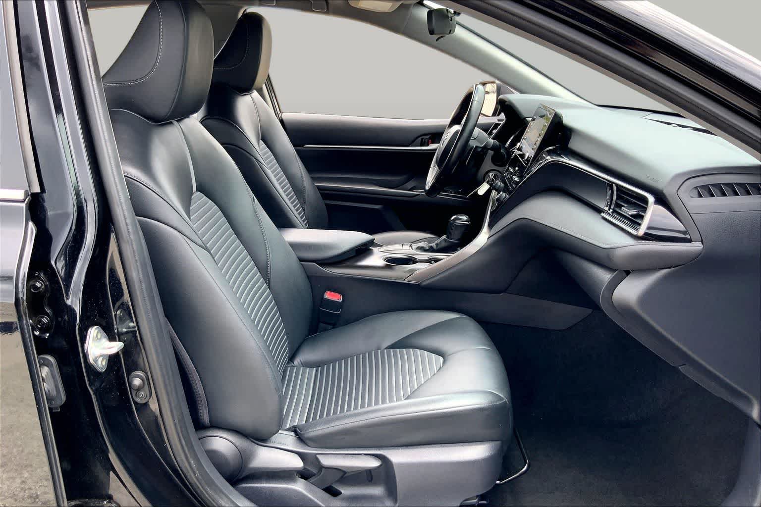 2024 Toyota Camry SE Midnight Black Metallic at Westside Kia
