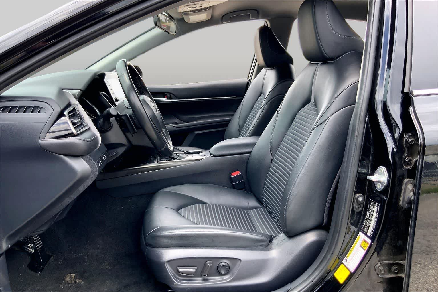 2024 Toyota Camry SE Midnight Black Metallic at Westside Kia