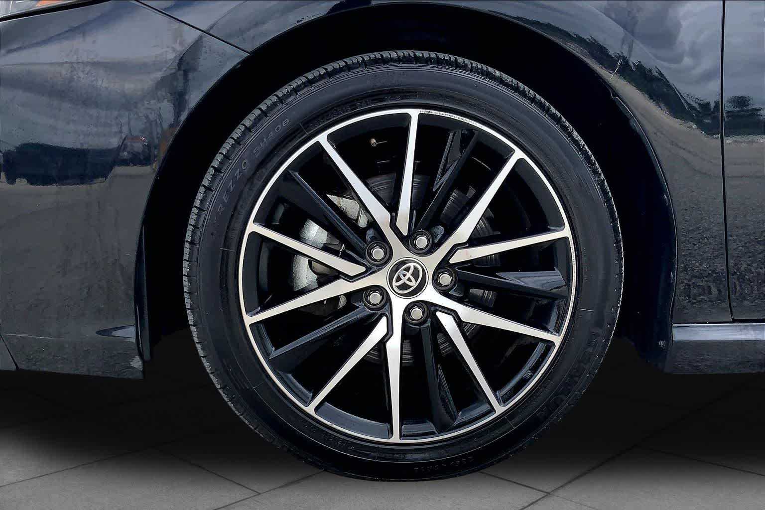 2024 Toyota Camry SE Midnight Black Metallic at Westside Kia