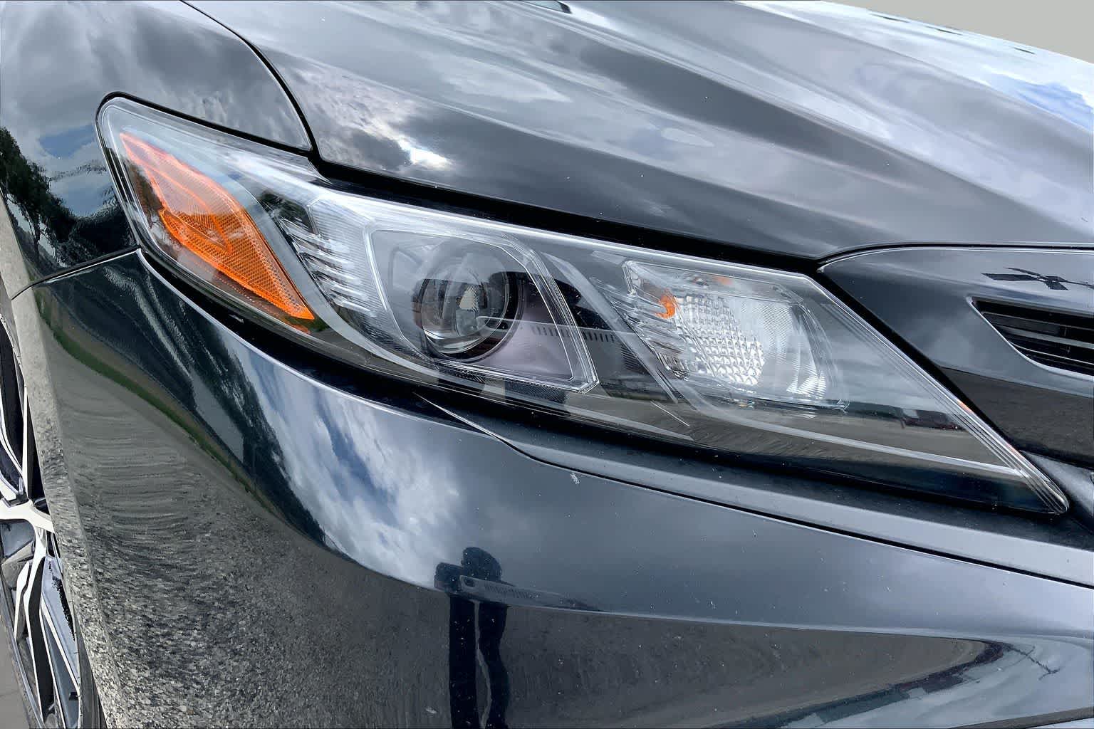 2024 Toyota Camry SE Midnight Black Metallic at Westside Kia