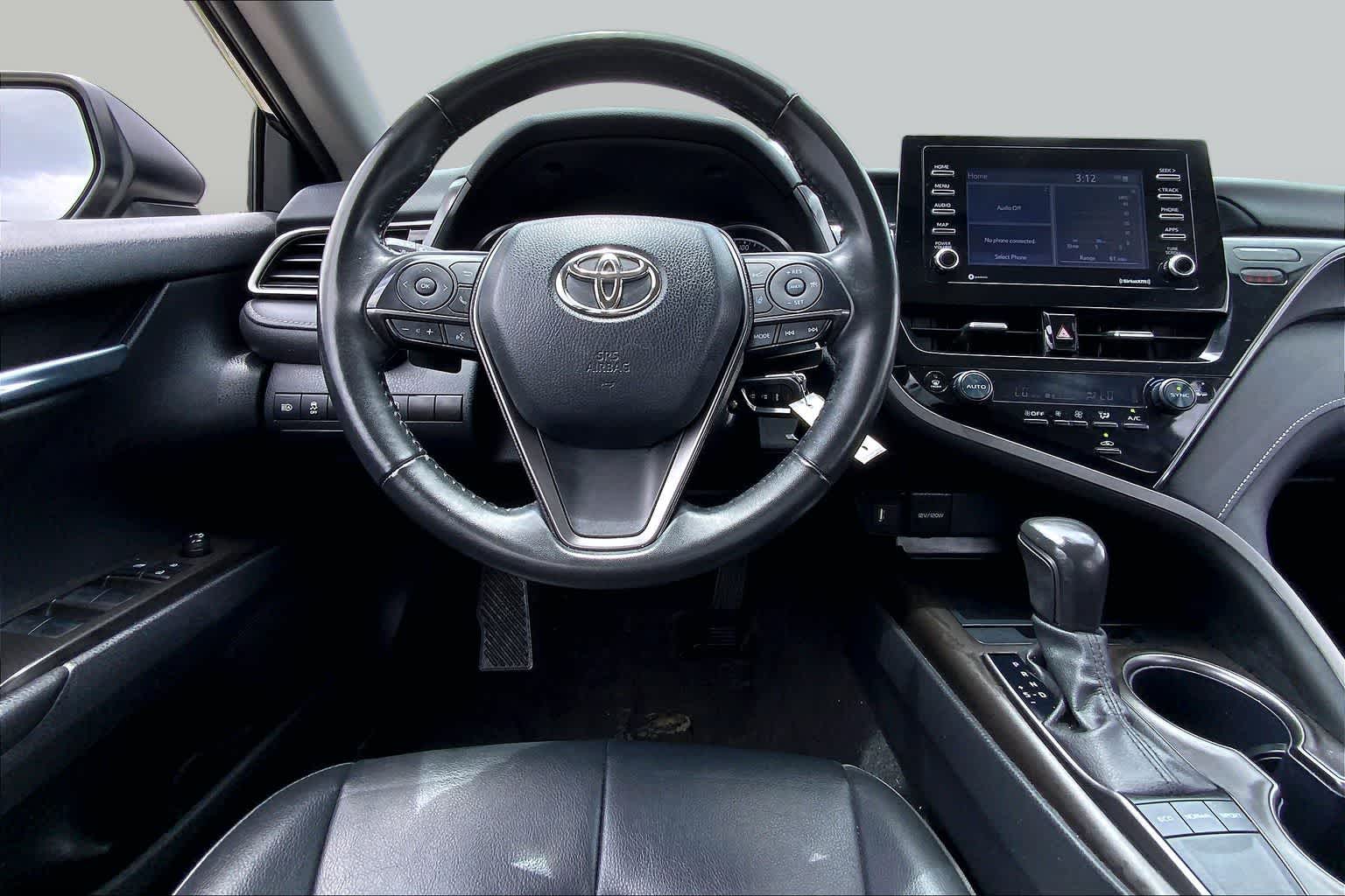 2024 Toyota Camry SE Midnight Black Metallic at Westside Kia