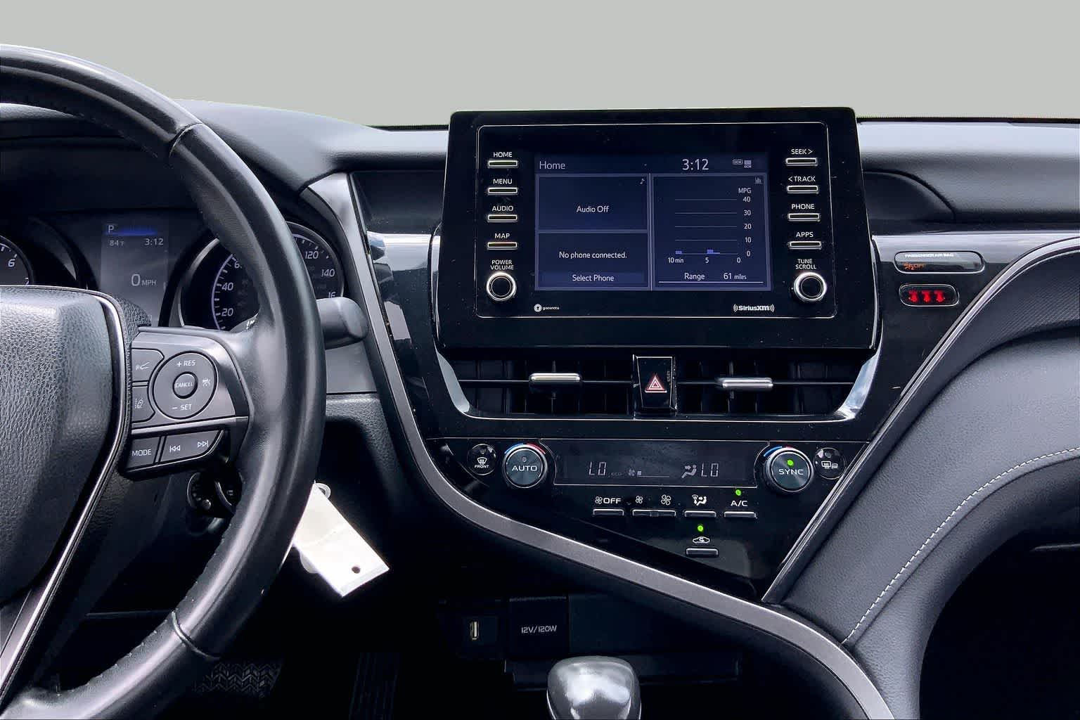 2024 Toyota Camry SE Midnight Black Metallic at Westside Kia