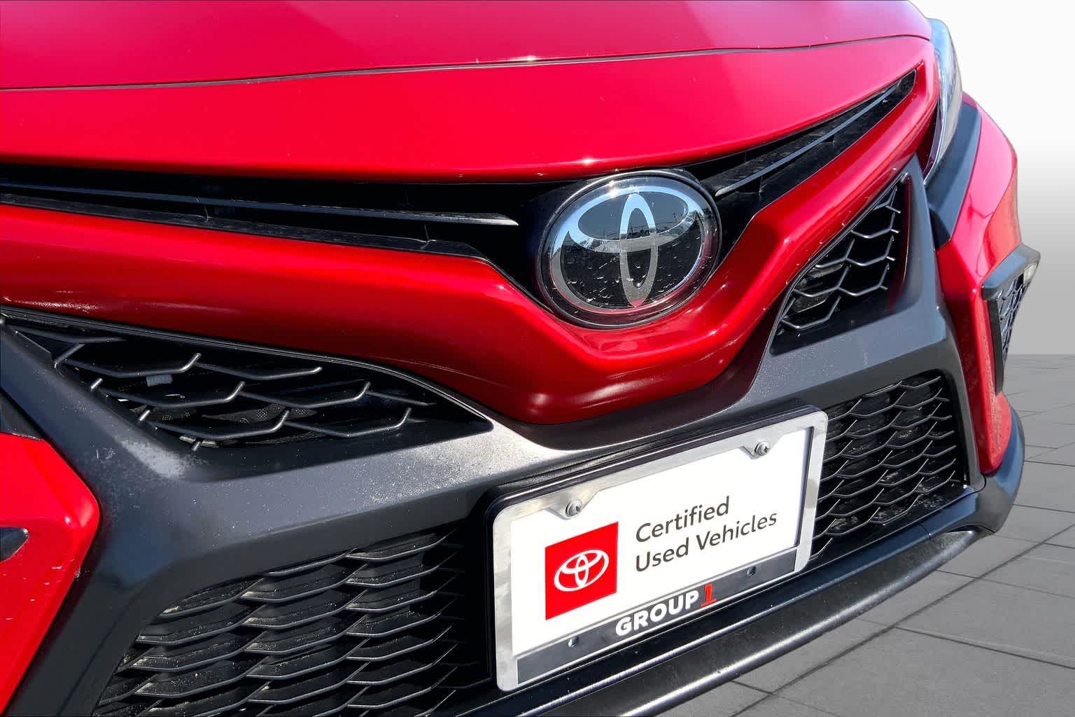 2024 Toyota Camry SE Supersonic Red at Group 1 Toyota Southwest