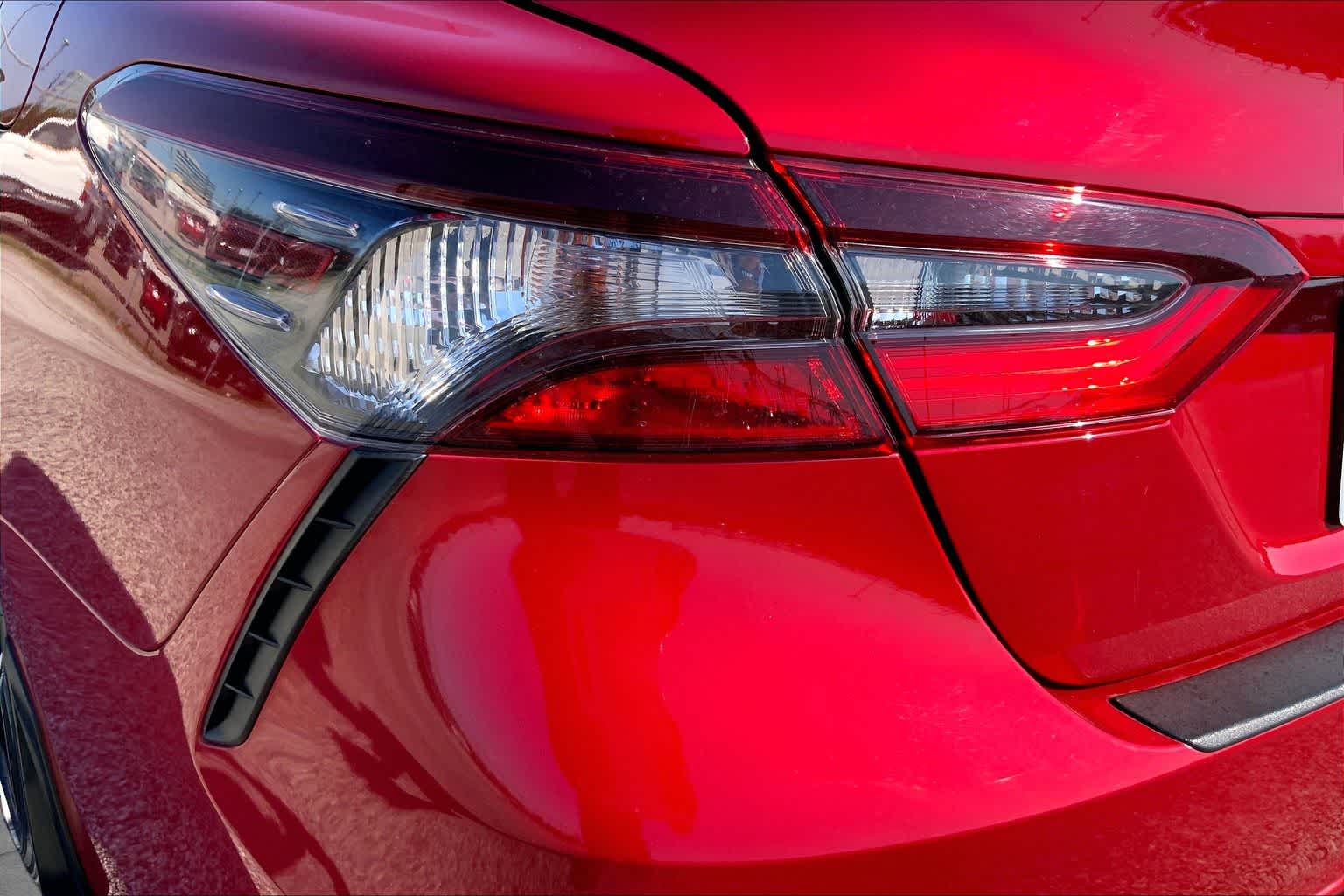 2024 Toyota Camry SE Supersonic Red at Group 1 Toyota Southwest