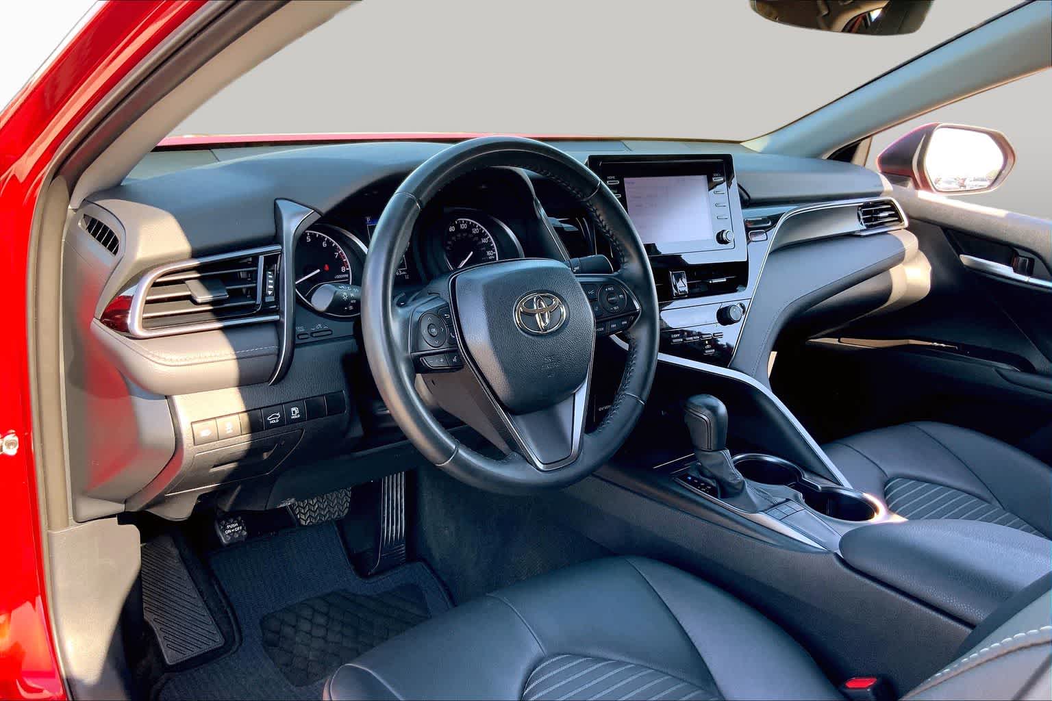 2024 Toyota Camry SE Supersonic Red at Group 1 Toyota Southwest