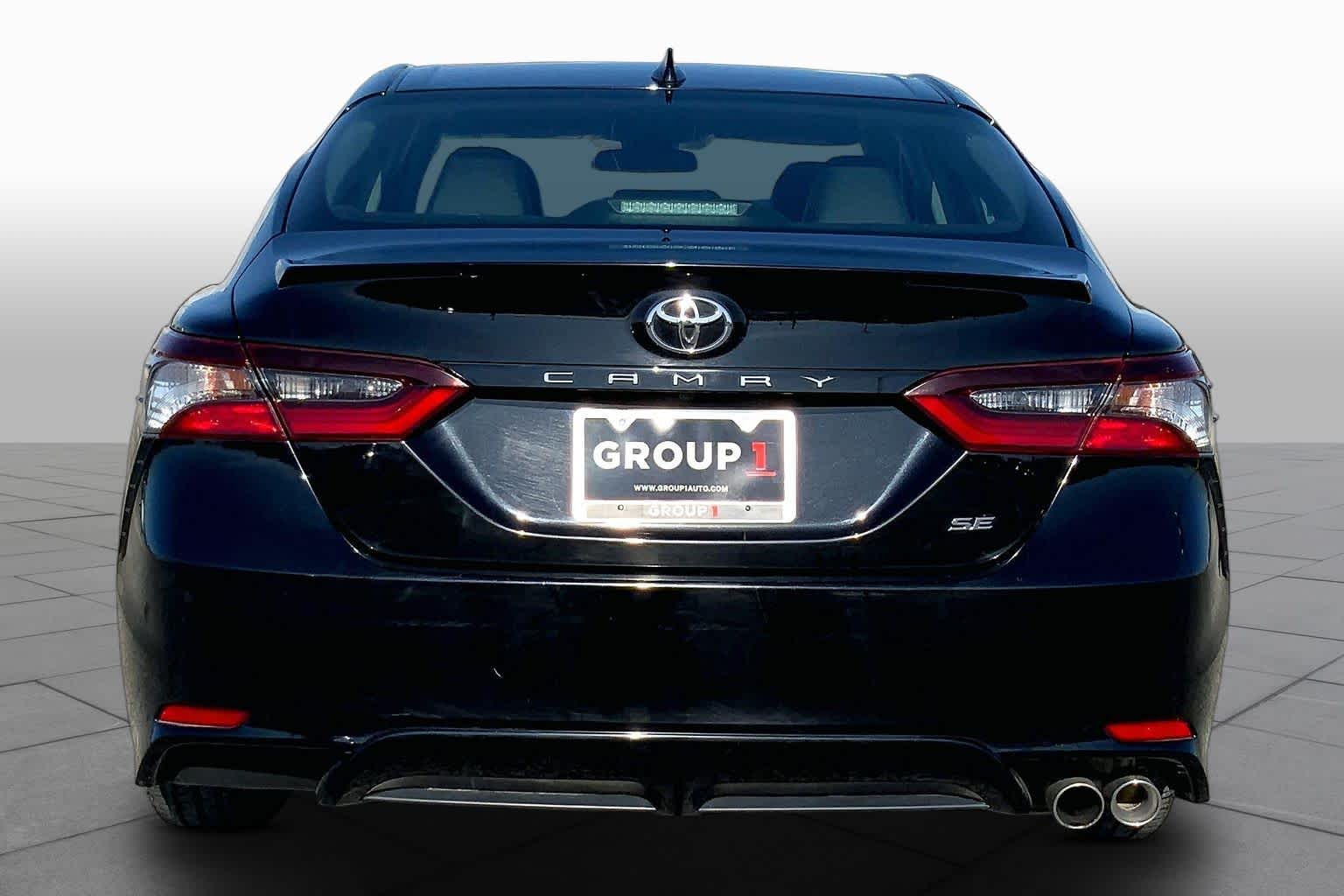 2024 Toyota Camry SE Midnight Black Metallic at Group 1 Toyota Southwest
