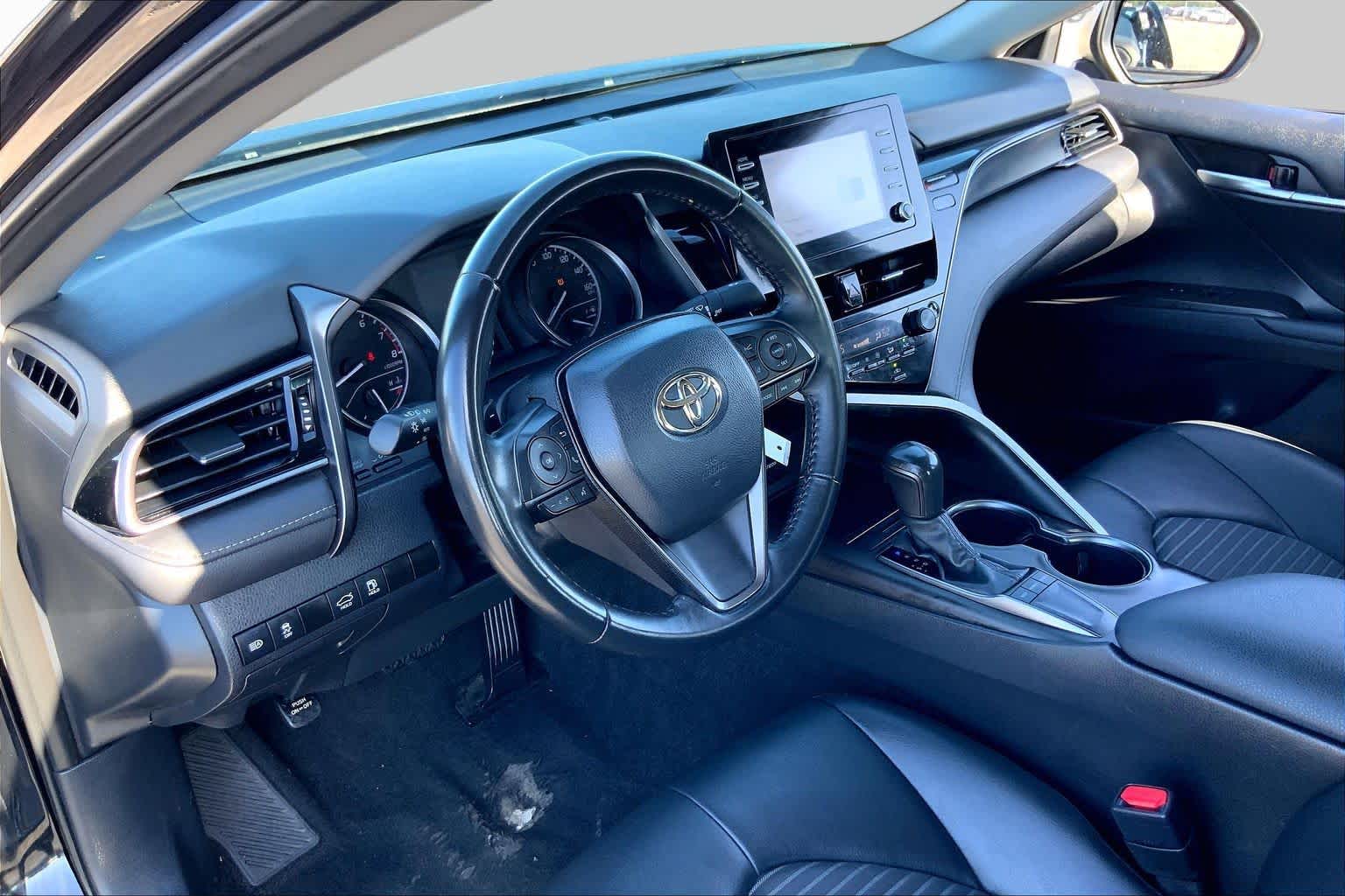 2024 Toyota Camry SE Midnight Black Metallic at Group 1 Toyota Southwest