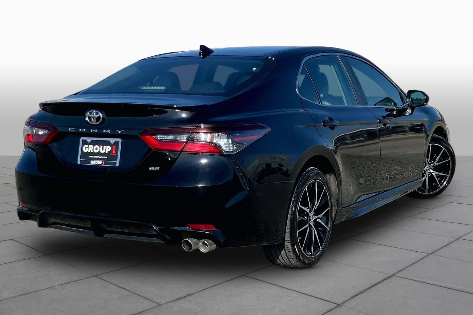 2024 Toyota Camry SE Midnight Black Metallic at Group 1 Toyota Southwest