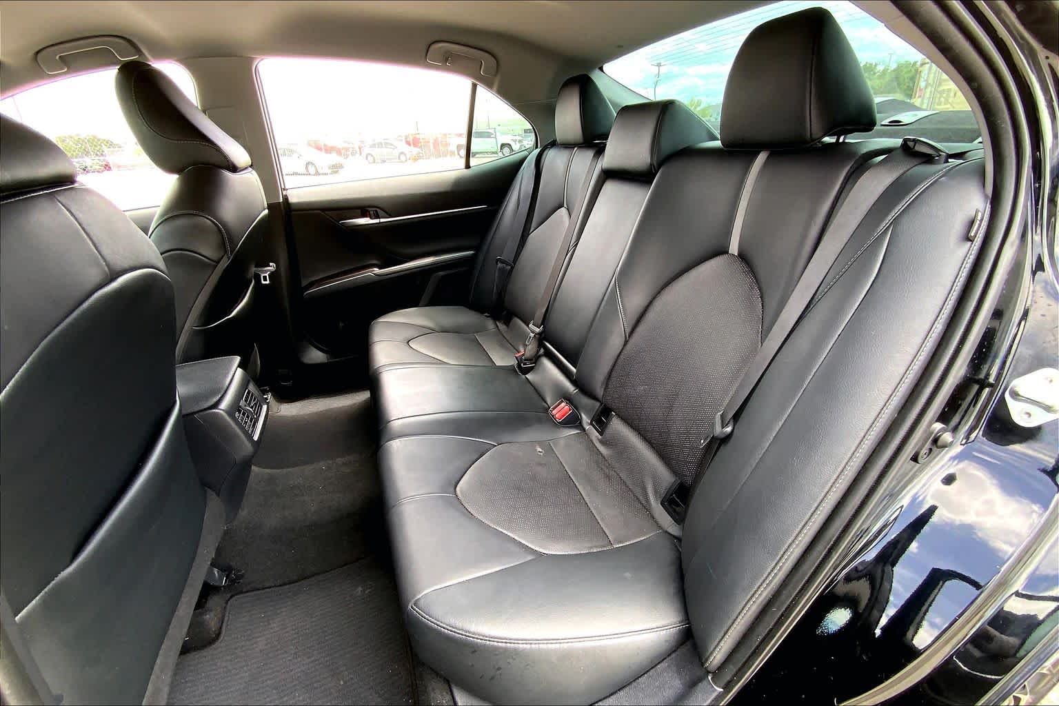 2021 Toyota Camry XSE Midnight Black Metallic at Tomball Ford