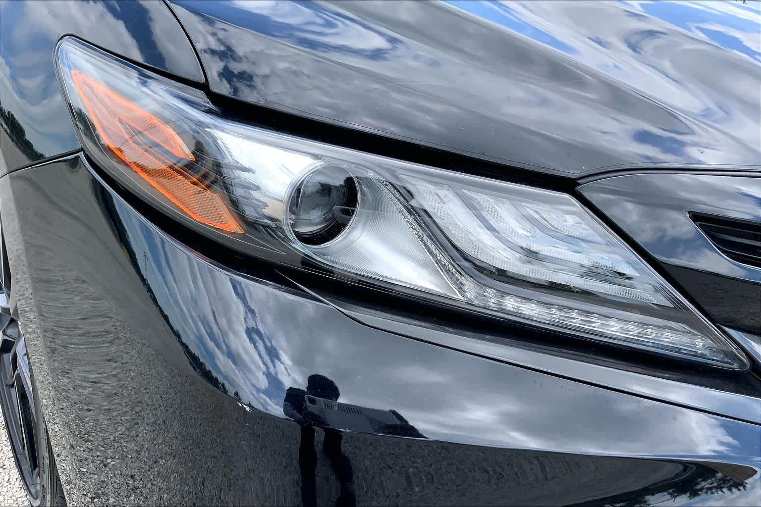 2021 Toyota Camry XSE Midnight Black Metallic at Tomball Ford