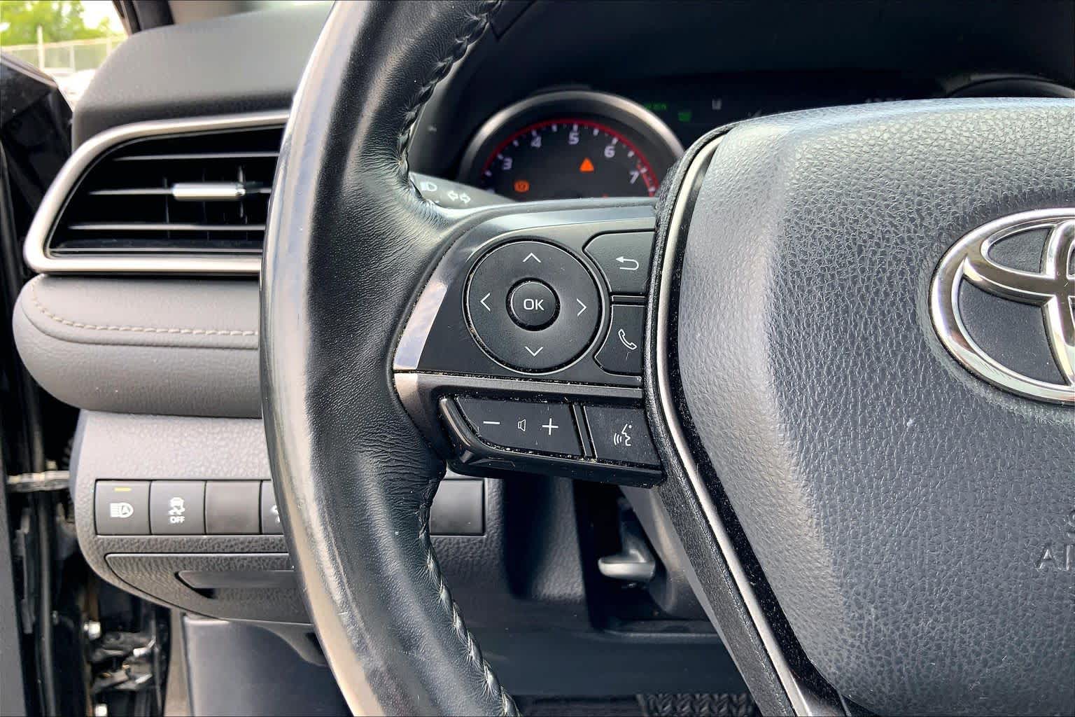 2021 Toyota Camry XSE Midnight Black Metallic at Tomball Ford