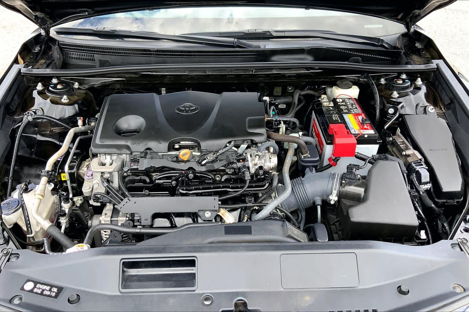 2021 Toyota Camry XSE Midnight Black Metallic at Tomball Ford