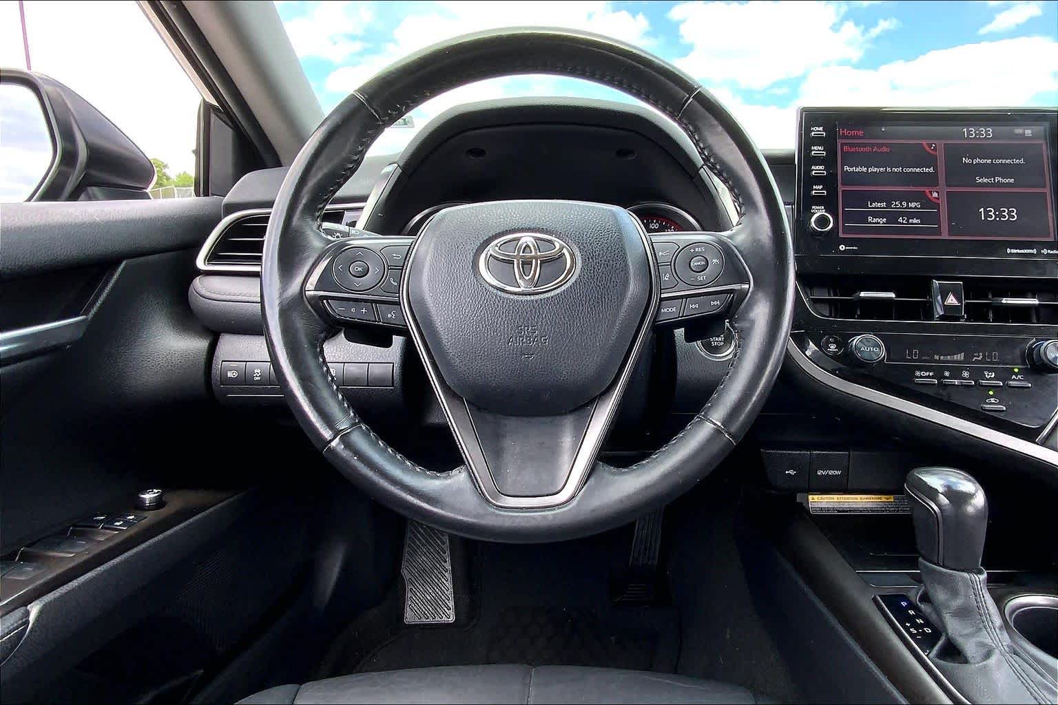 2021 Toyota Camry XSE Midnight Black Metallic at Tomball Ford