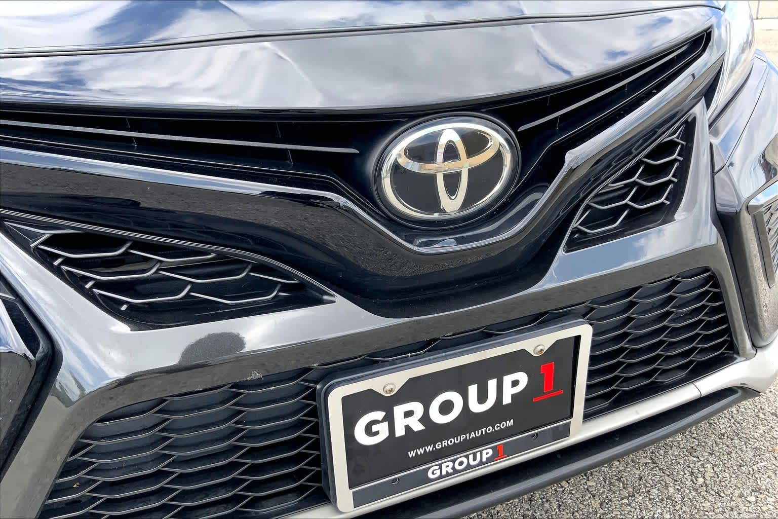 2021 Toyota Camry XSE Midnight Black Metallic at Tomball Ford