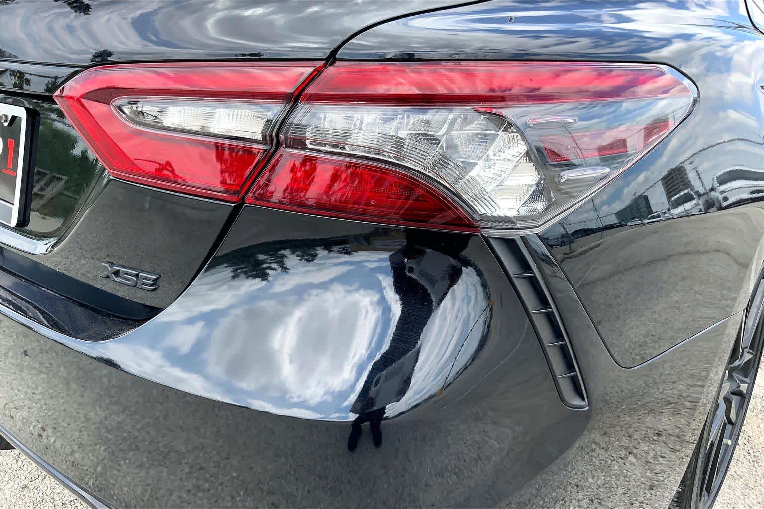 2021 Toyota Camry XSE Midnight Black Metallic at Tomball Ford