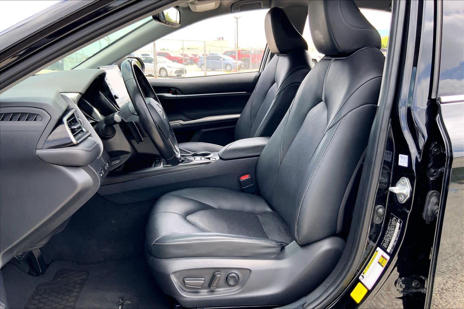2021 Toyota Camry XSE Midnight Black Metallic at Tomball Ford