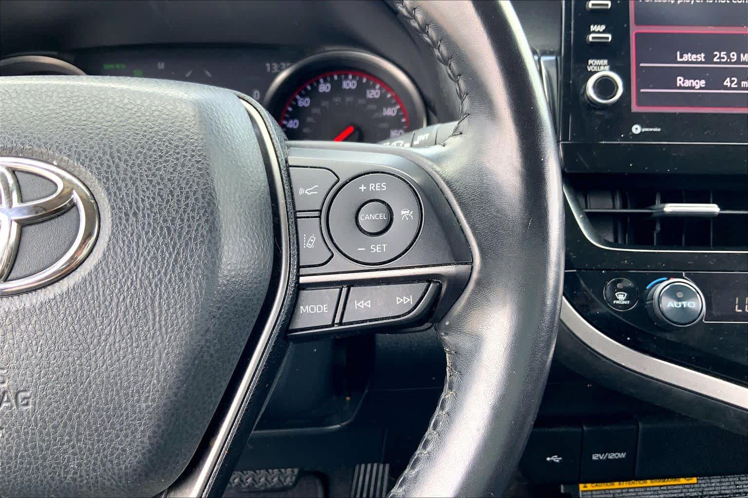 2021 Toyota Camry XSE Midnight Black Metallic at Tomball Ford