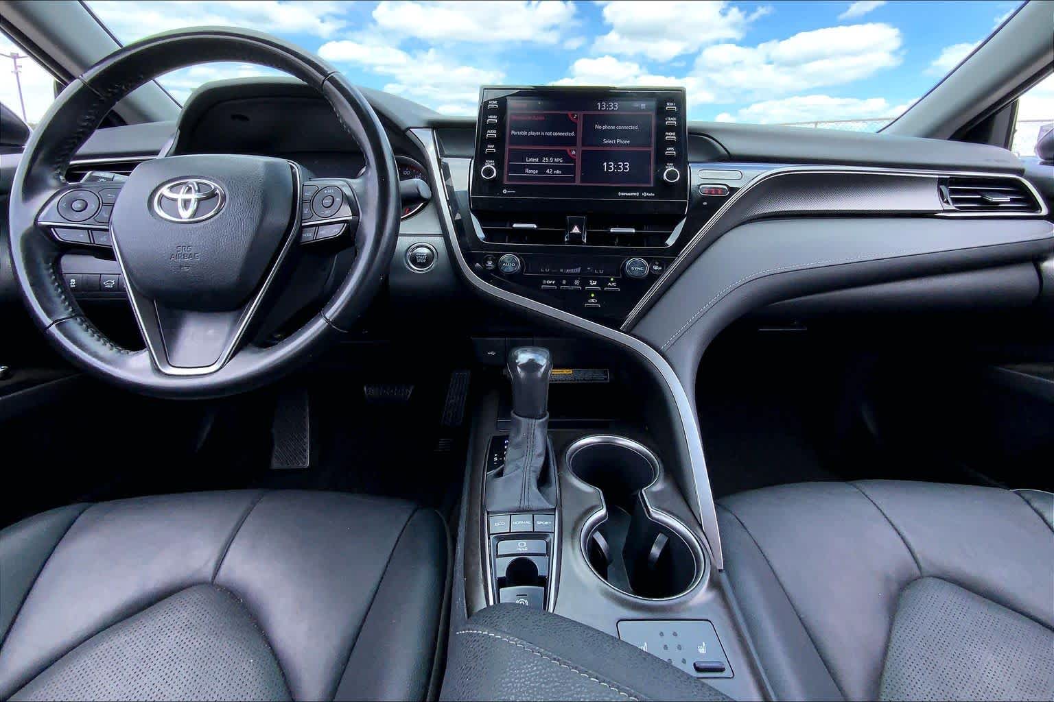 2021 Toyota Camry XSE Midnight Black Metallic at Tomball Ford