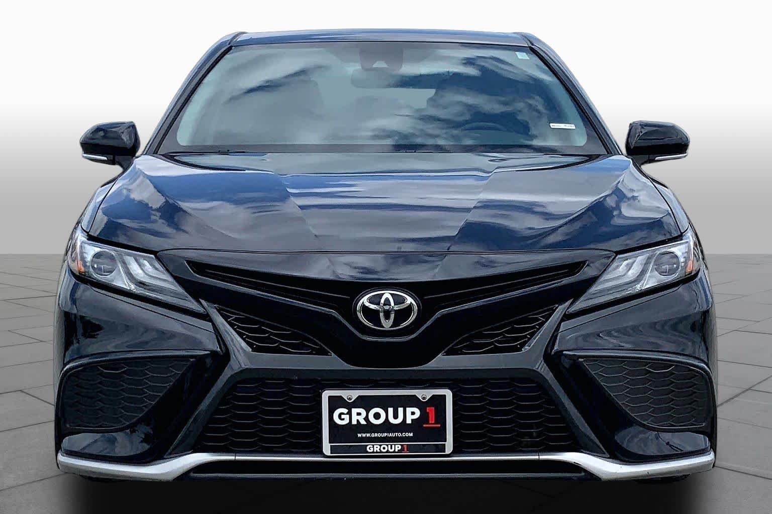 2021 Toyota Camry XSE Midnight Black Metallic at Tomball Ford