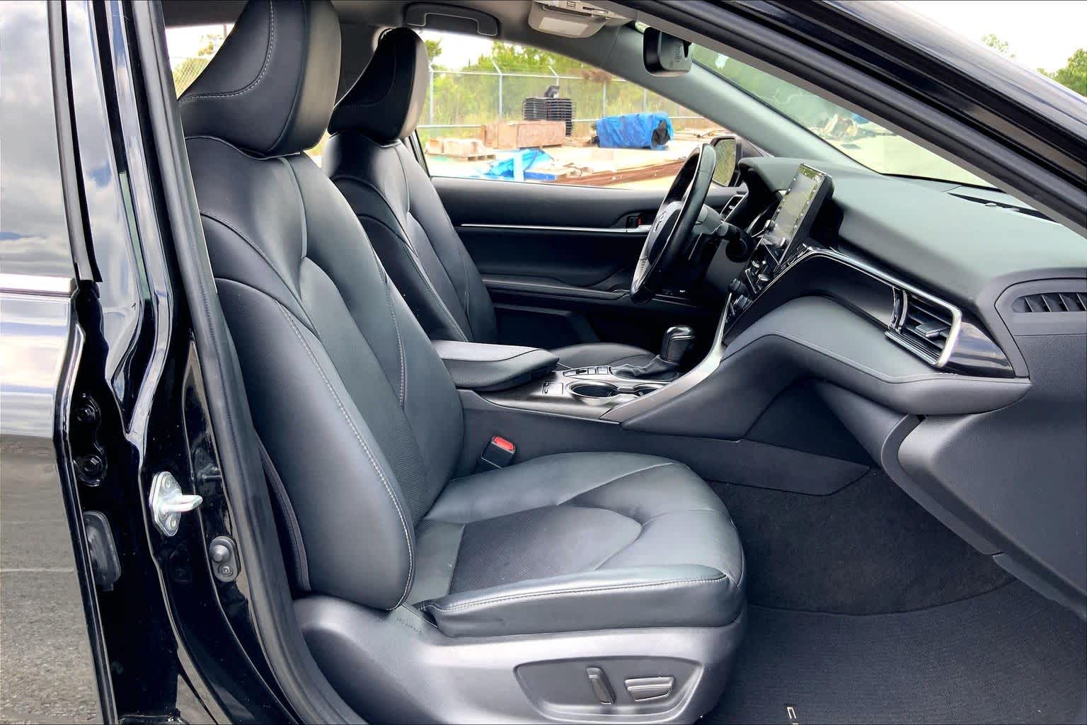 2021 Toyota Camry XSE Midnight Black Metallic at Tomball Ford