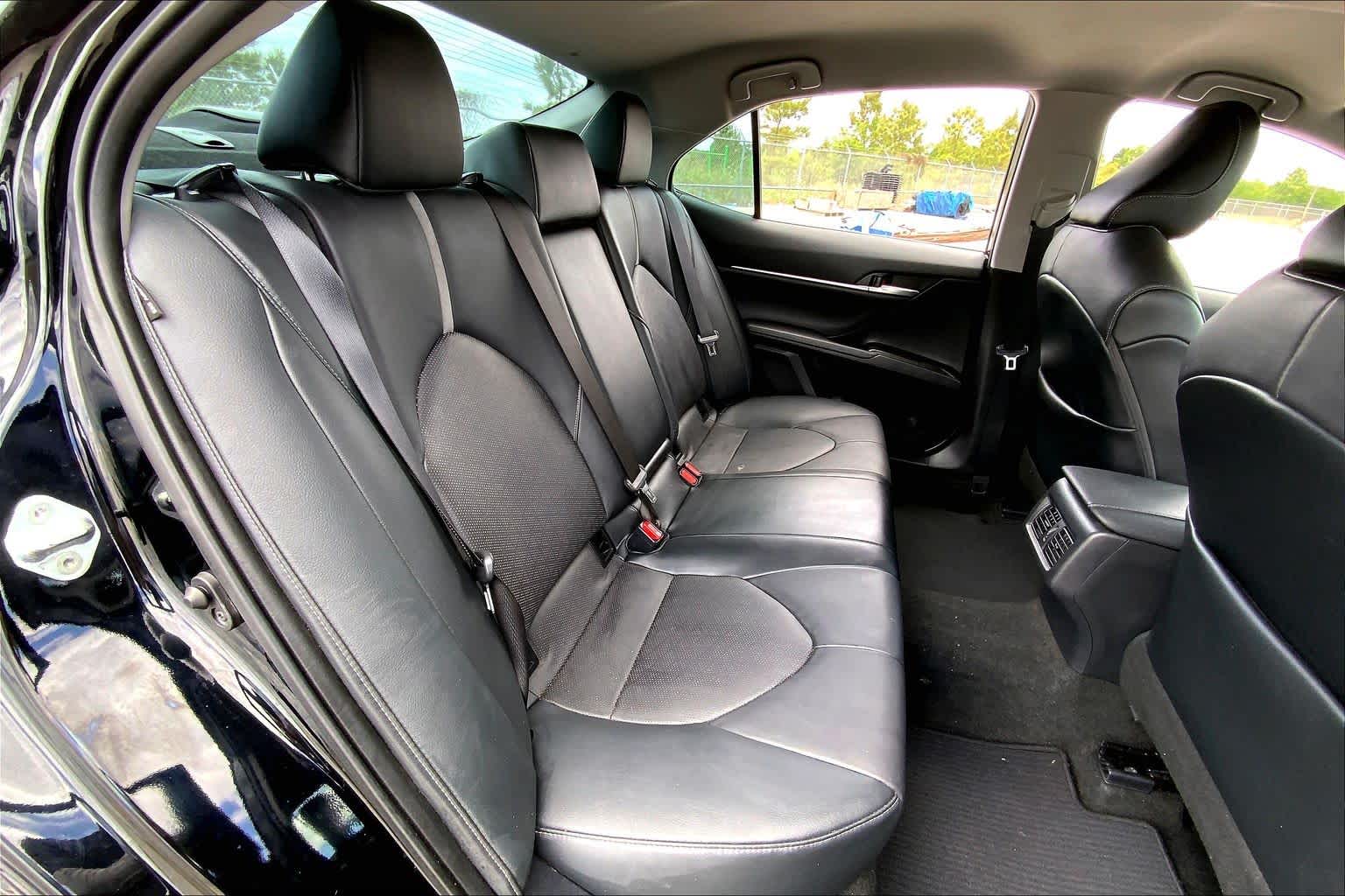 2021 Toyota Camry XSE Midnight Black Metallic at Tomball Ford
